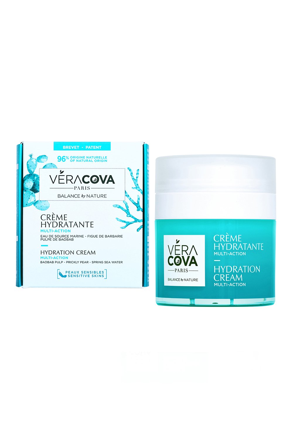 Увлажняющий крем против первых морщин c гиалуроновой кислотой и экстрактом баобаба (50ml) VERACOVA, арт. 3770006076022, фото 2