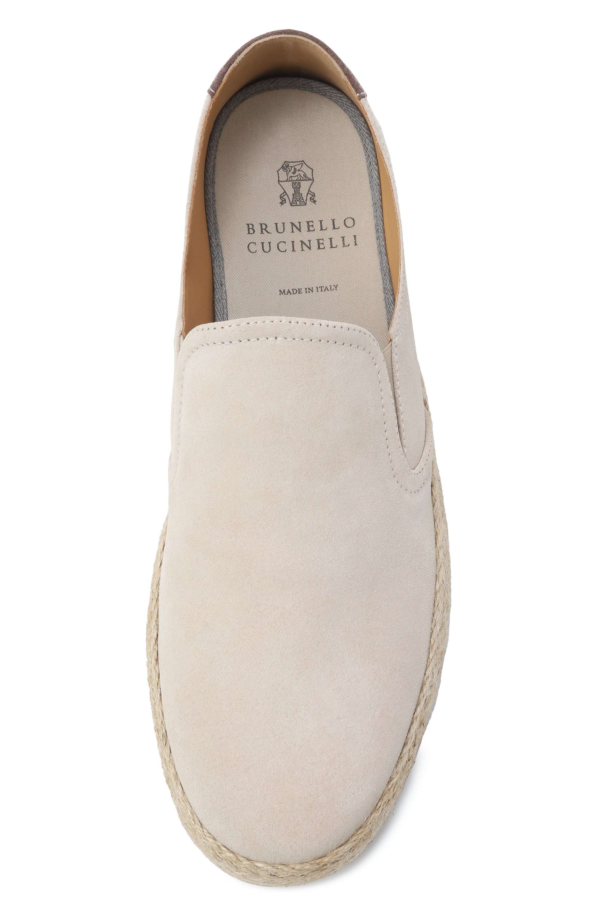 Замшевые эспадрильи summer BRUNELLO CUCINELLI, арт. MZUSISI837, фото 6