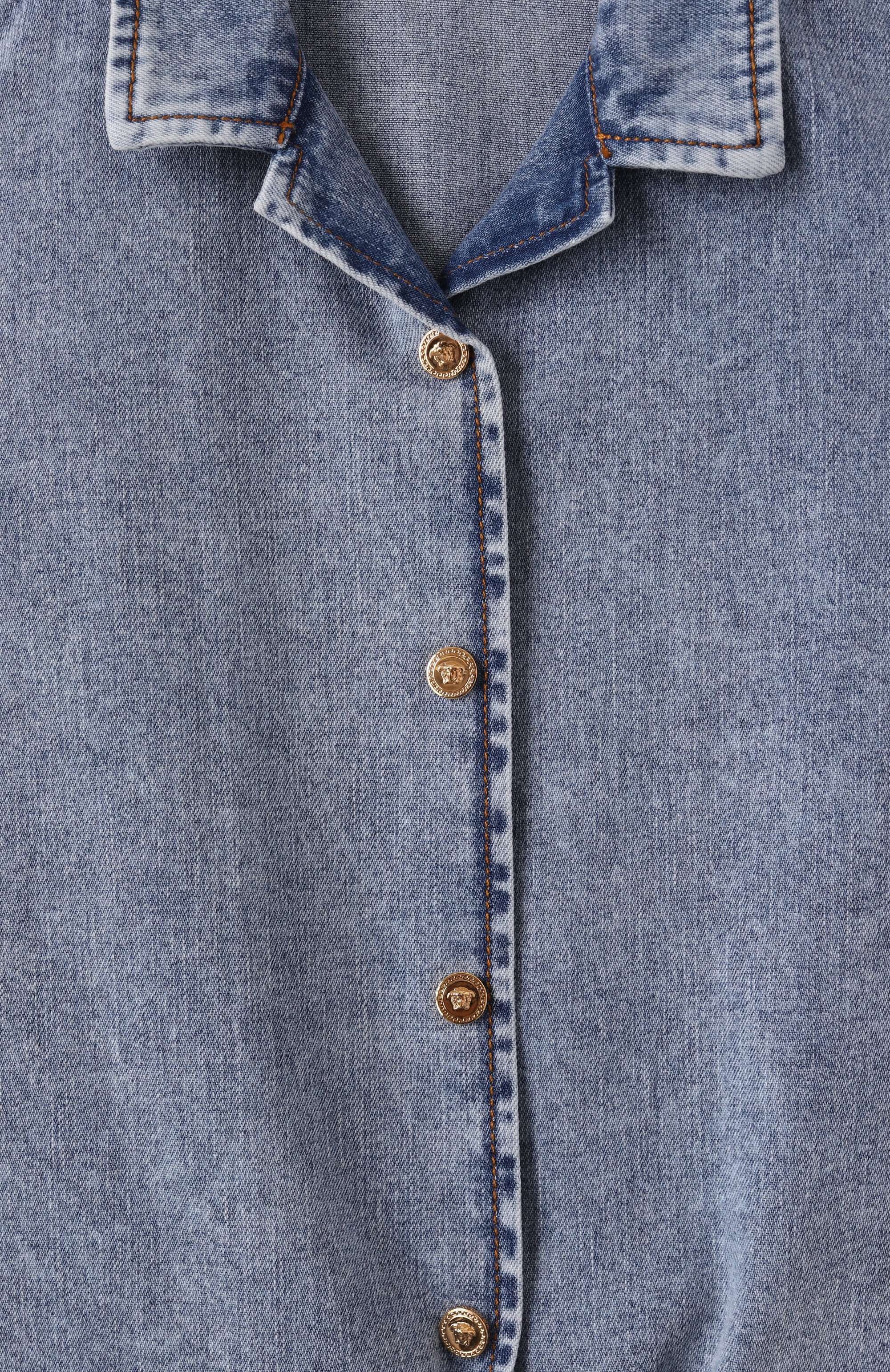 Джинсовая рубашка VERSACE, арт. 1018225/1A13128, фото 3
