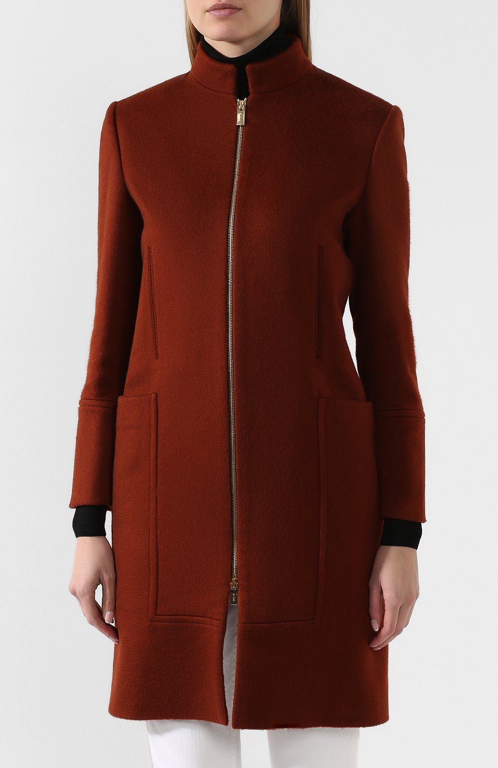 Кашемировое пальто KITON коричневого цвета по цене 445000 руб., арт. D48609K04S54, фото 3 Кашемировое пальто KITON, арт. D48609K04S54, фото 3