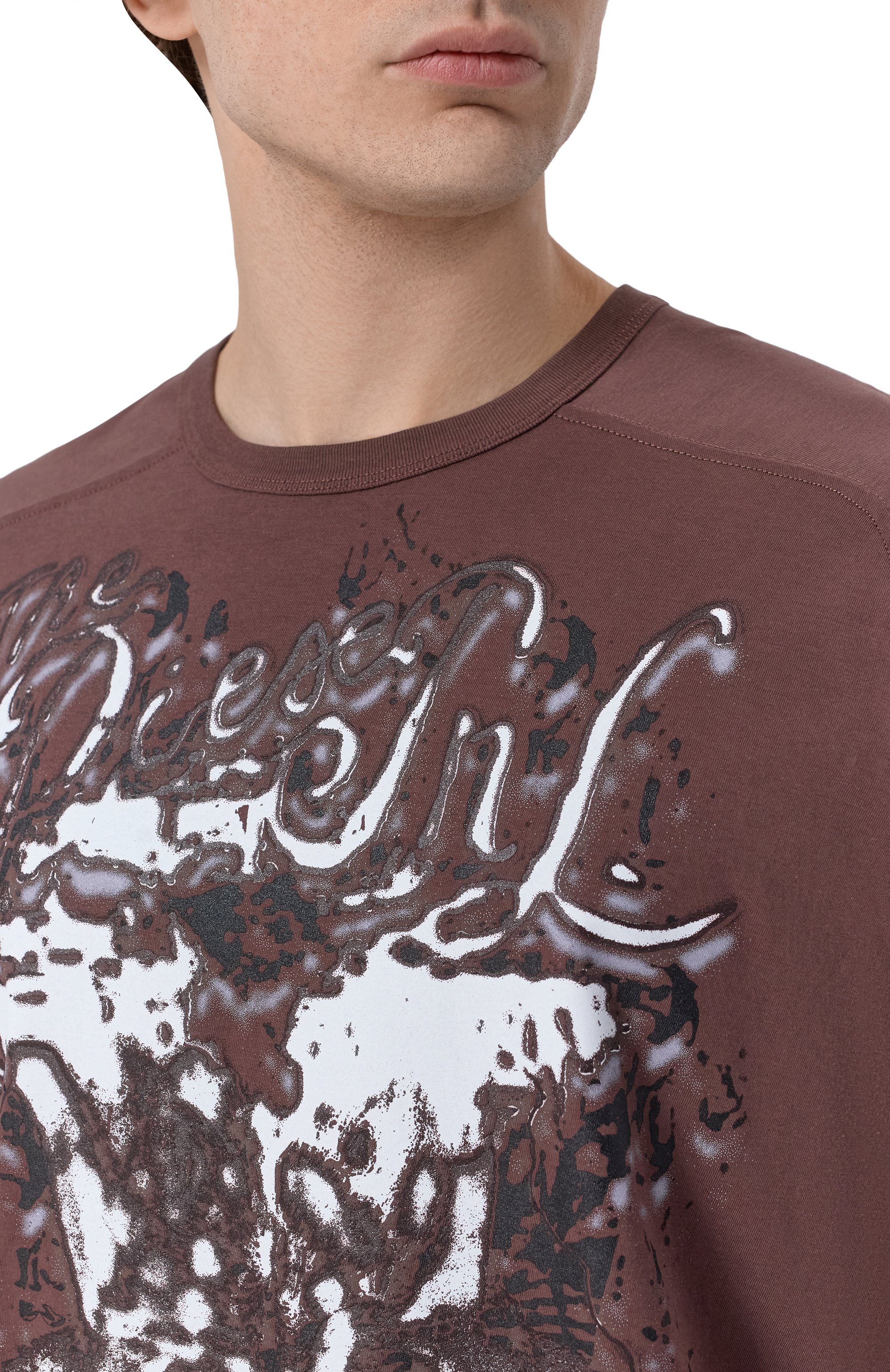 Хлопковая футболка DIESEL, арт. A23744/0WEBW, фото 5