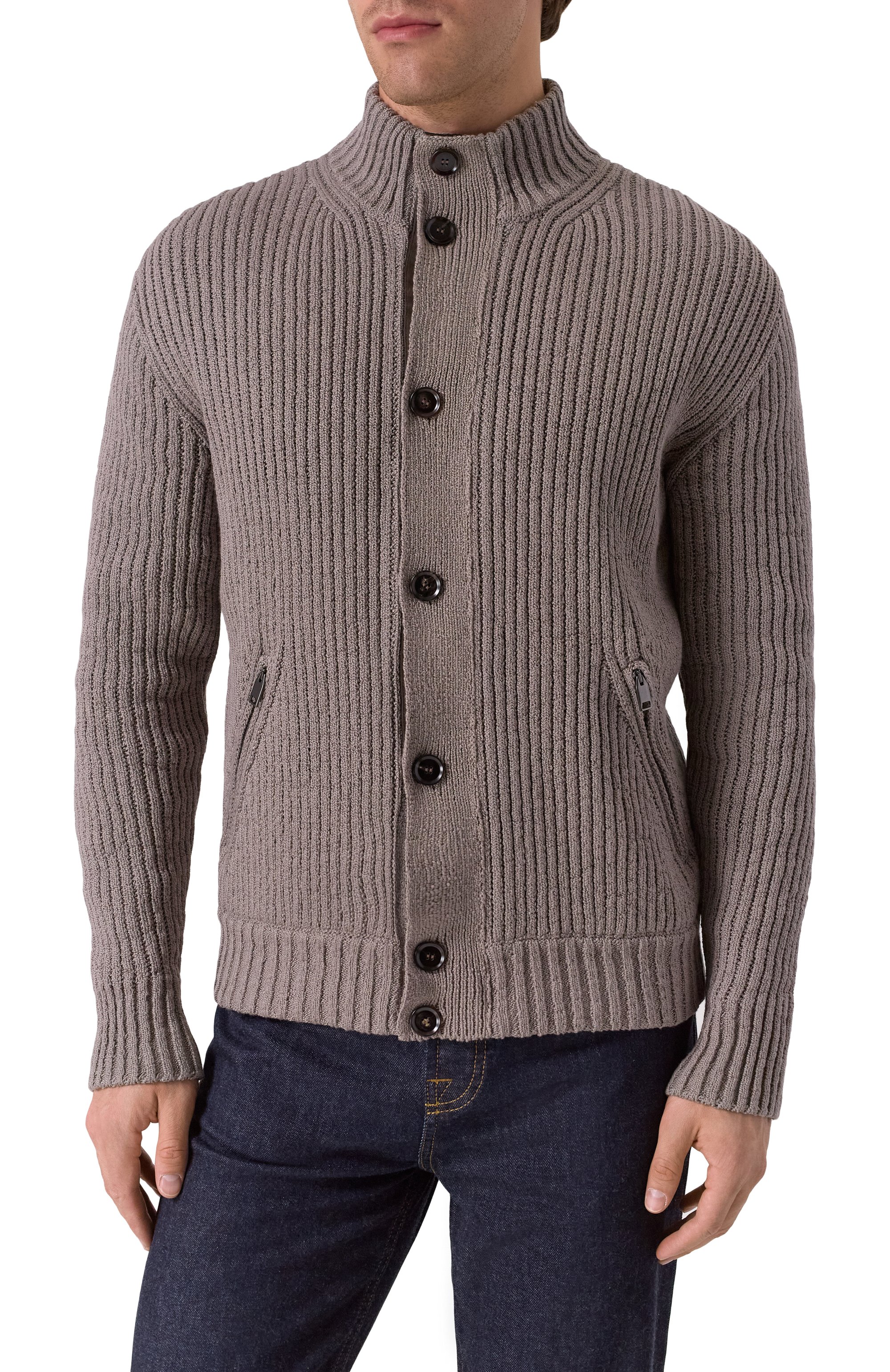 Хлопковый кардиган BRIONI, арт. UMIF0L-PAK10, фото 3