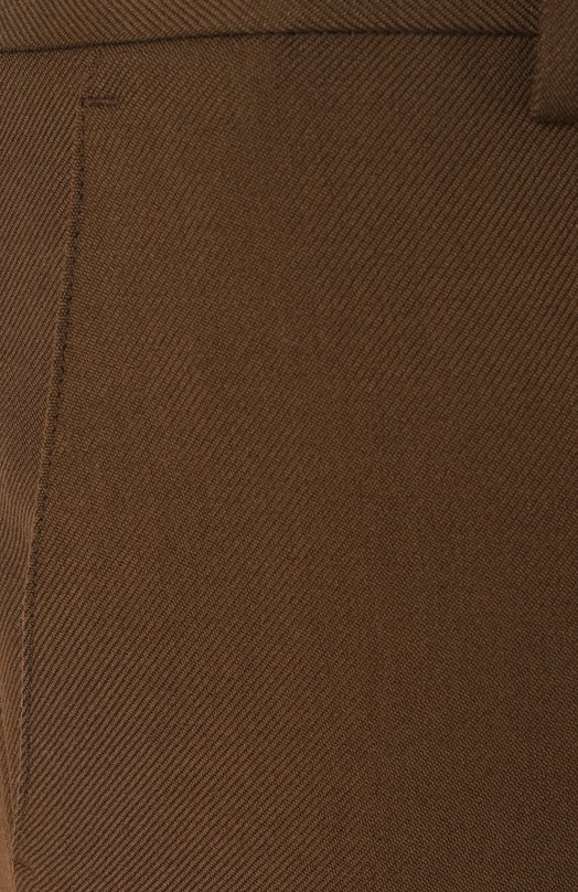 Шерстяные брюки Amiri AMSUFP1039 Коричневый  AMSUFP1039 Фото 6