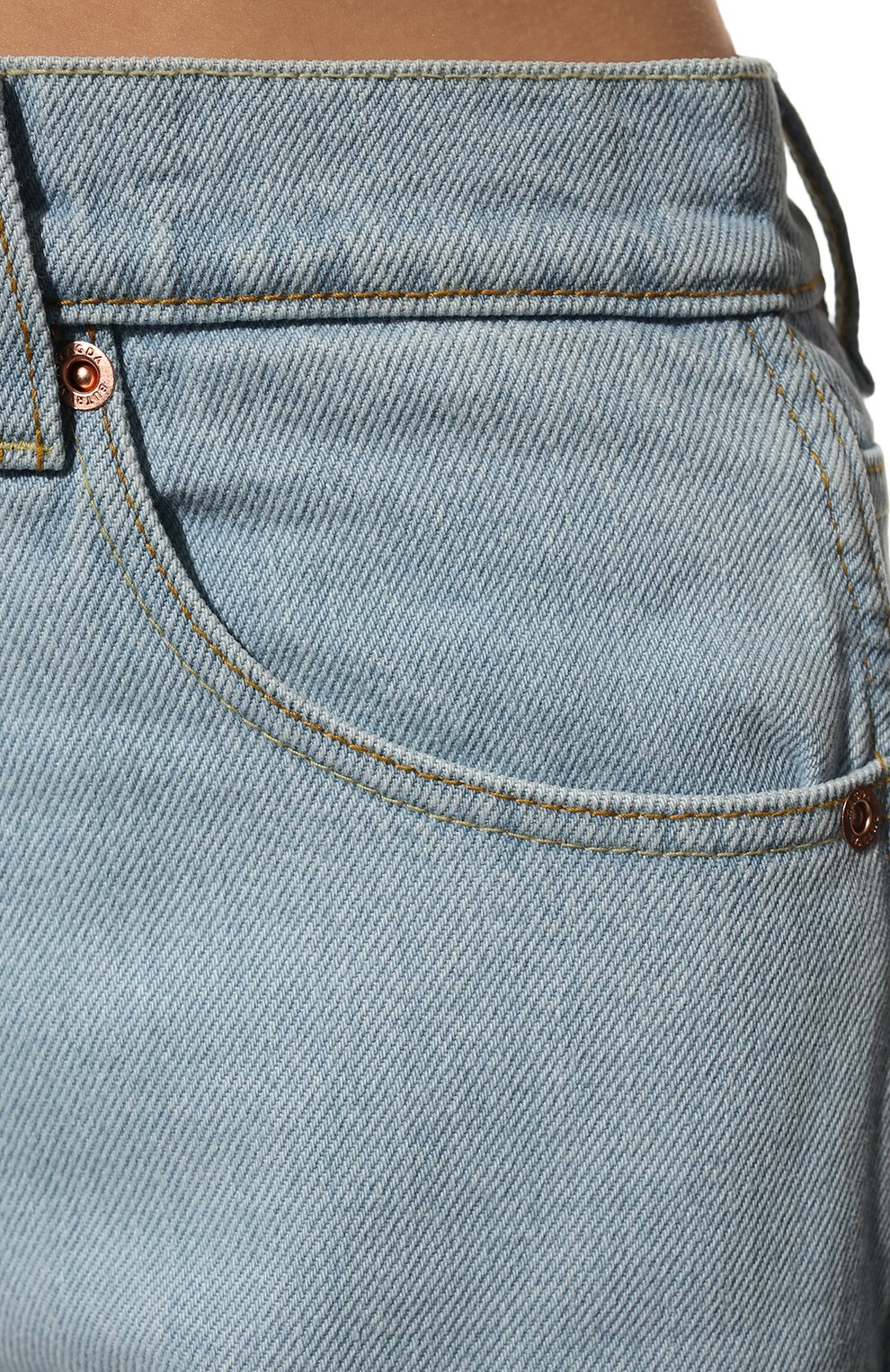 Джинсы с отделкой перьями MAGDA BUTRYM, арт. 1475220000, фото 5