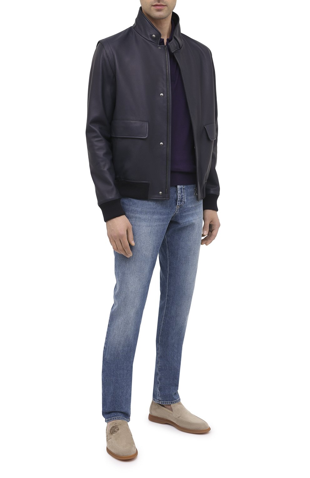 Замшевые лоферы BERLUTI бежевого цвета по цене 107500 руб., арт. S5014-004, фото 2 Замшевые лоферы BERLUTI, арт. S5014-004, фото 2