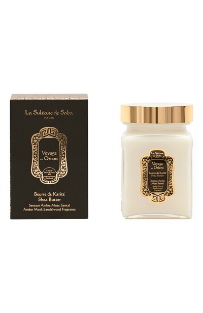Масло карите для тела и волос "амбра, мускус и сантал" (300ml) LA SULTANE DE SABA, арт. 3700448601070, фото 3