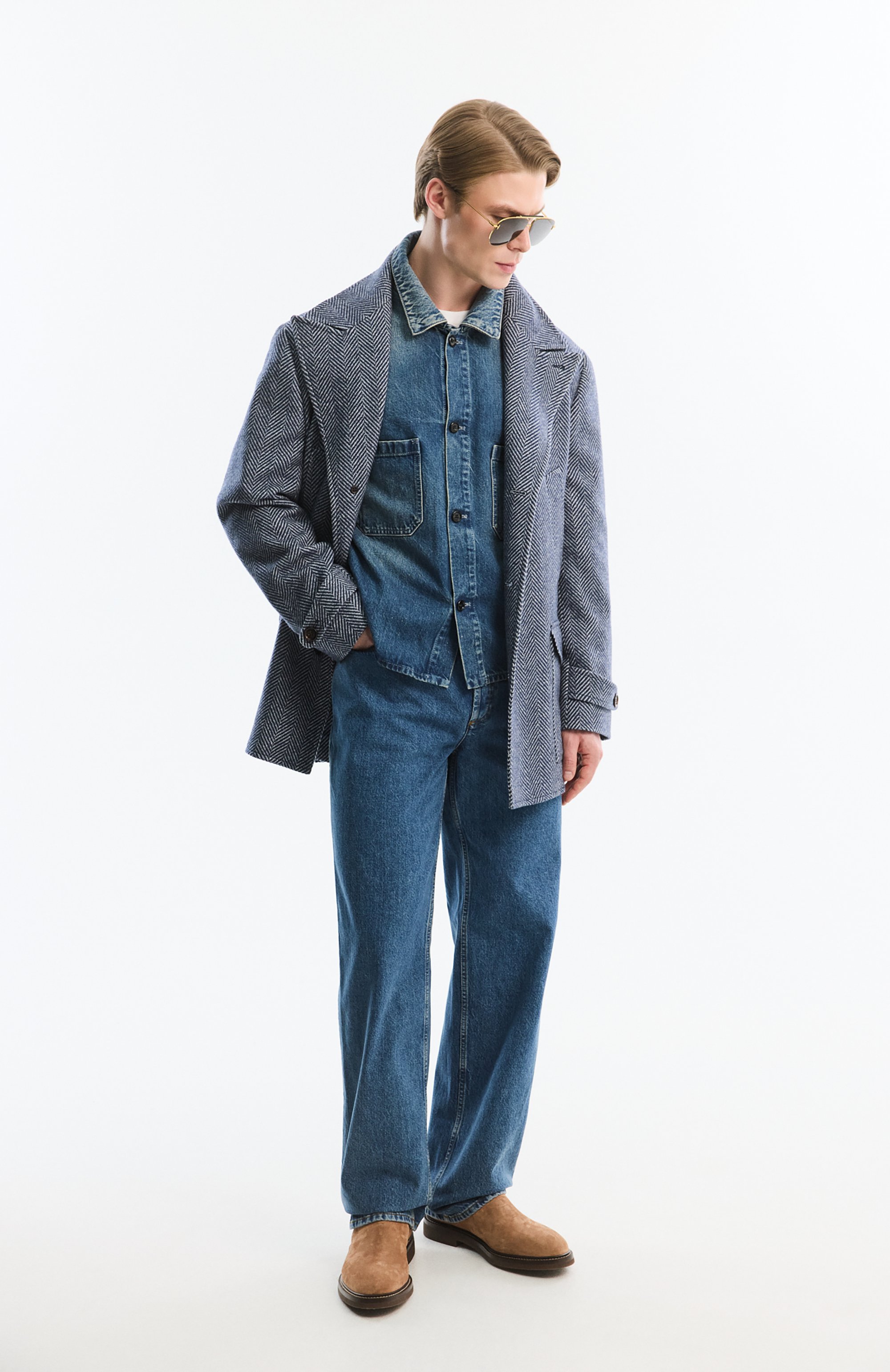 Джинсы BURBERRY, арт. 8111103, фото 6