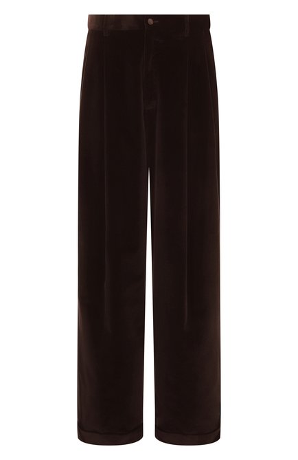 Мужские бархатные брюки DOLCE & GABBANA, арт. GP0N5T/FUVG7