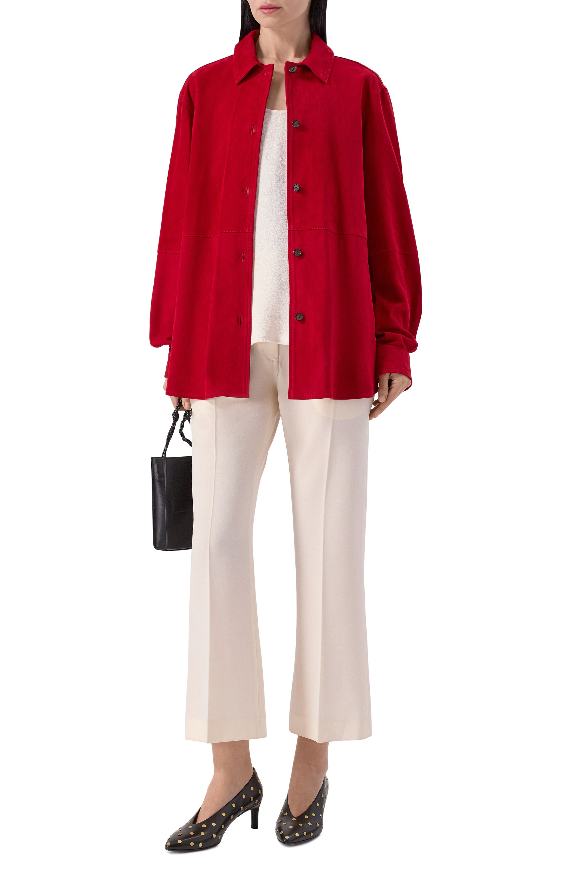 Замшевая рубашка TOTEME, арт. 261-WRT0707-LE0200, фото 2