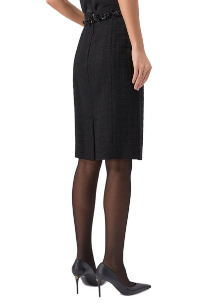 Твидовая юбка DOLCE & GABBANA, арт. F4C7CZ/FUCDQ, фото 4