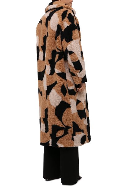 Шуба из экомеха BOSS бежевого цвета по цене 116500 руб., арт. 50458640, фото 4 Шуба из экомеха BOSS, арт. 50458640, фото 4