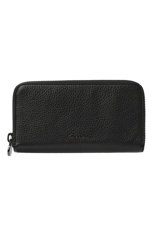 Кожаное портмоне Kiton UPEA058N0127101 Чёрный UPEA058N0127101