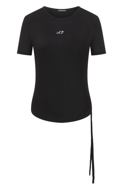 Женская хлопковая футболка ANN DEMEULEMEESTER, арт. B0014239/FA206