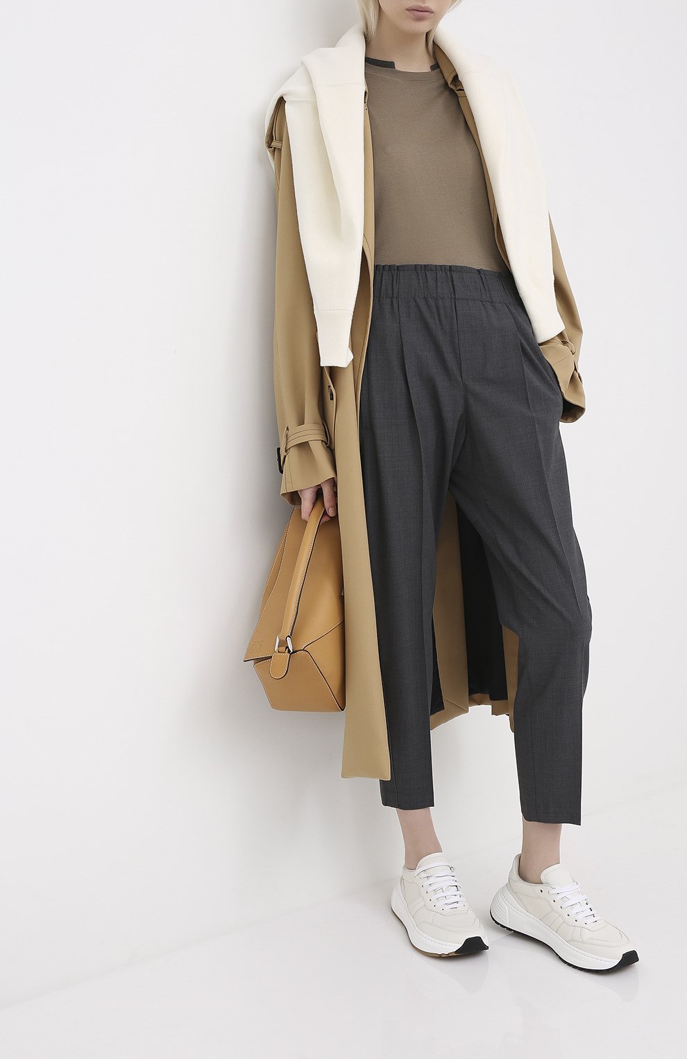 Шерстяные брюки BRUNELLO CUCINELLI, арт. M0W07P7041, фото 2