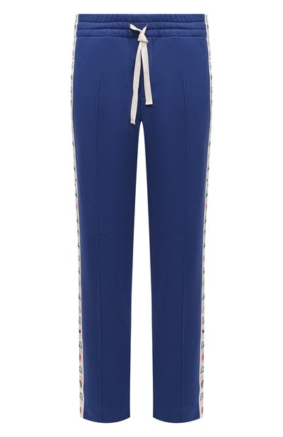 Хлопковые брюки CASABLANCA, арт. MS21-JTR-004 NAVY, фото 1