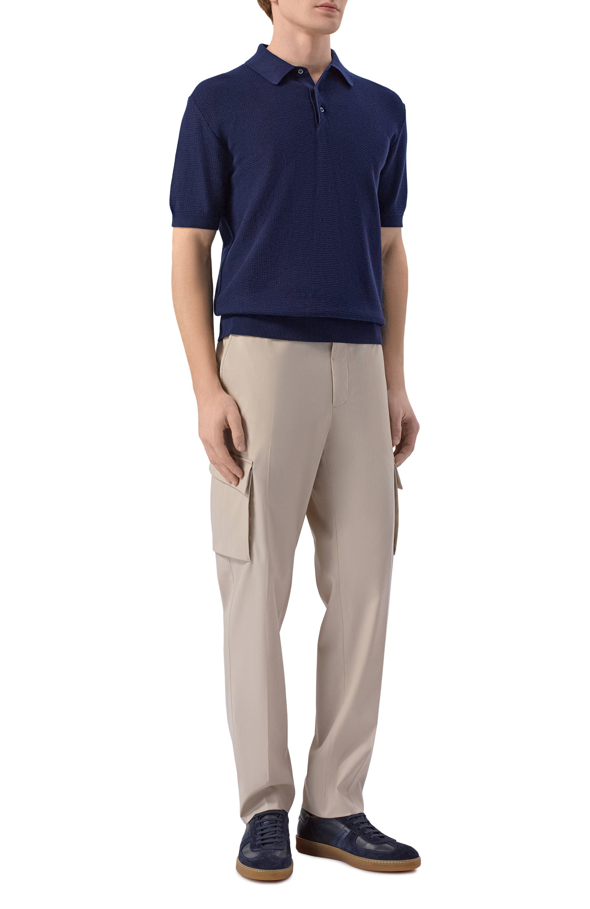 Хлопковое поло CORNELIANI, арт. 27M560/2725188, фото 2