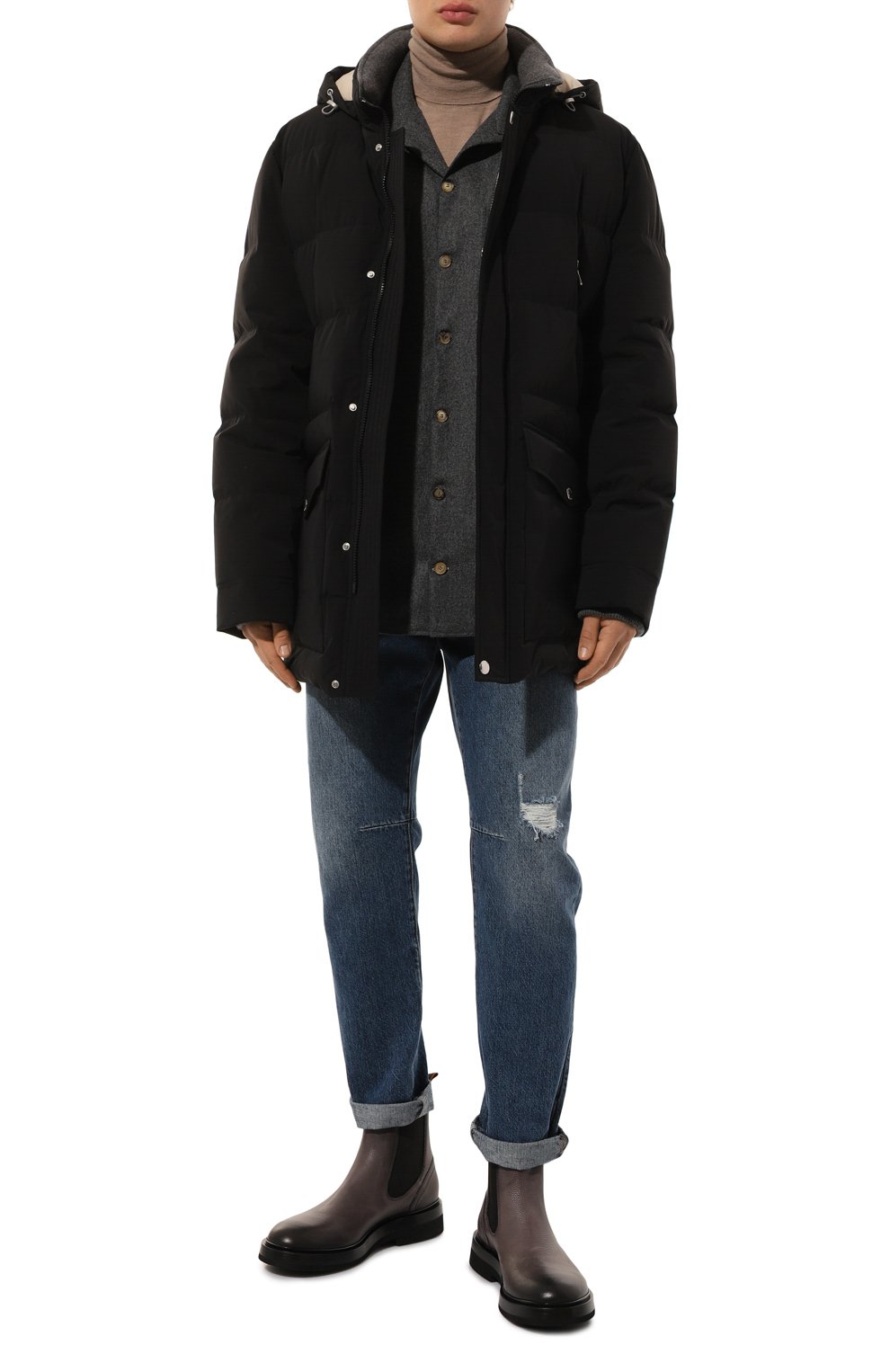 Кожаные челси alfie SANTONI, арт. MCAG18633JW6GHAS, фото 2