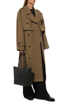 Женская сумка-тоут ninon LANCEL черного цвета, арт. A12090 | Фото 7 (Размер: medium; Материал: Натуральная кожа; Сумки-технические: Сумки-шопперы; Драгоценные камни: Проставлено; Материал сплава: Проставлено)