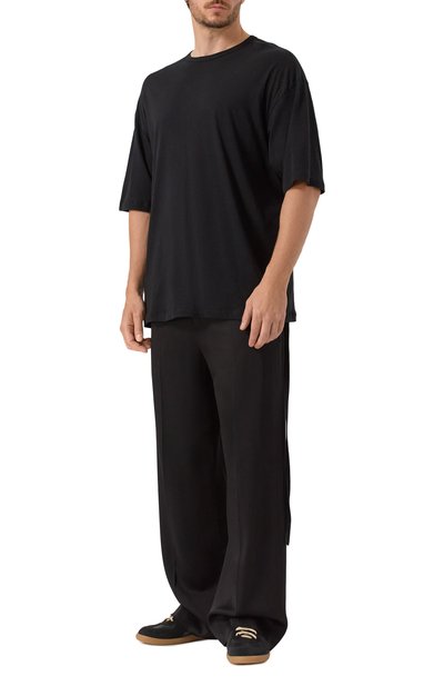 Хлопковая футболка ANN DEMEULEMEESTER, арт. B0013223/FA206, фото 3