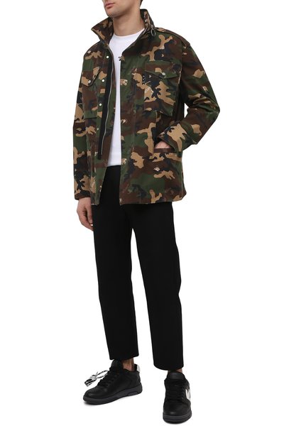 Хлопковая куртка OFF-WHITE, арт. 0MEL015S21FAB001, фото 2