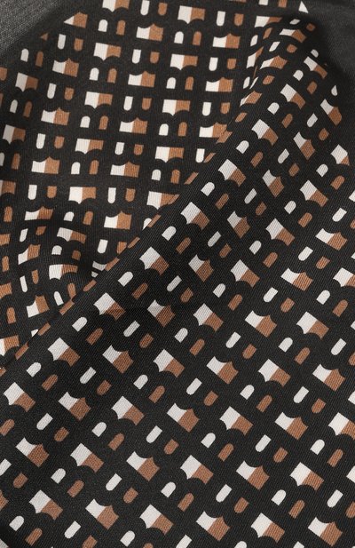 Платок из хлопка и шелка BOSS, арт. 50491125, фото 2