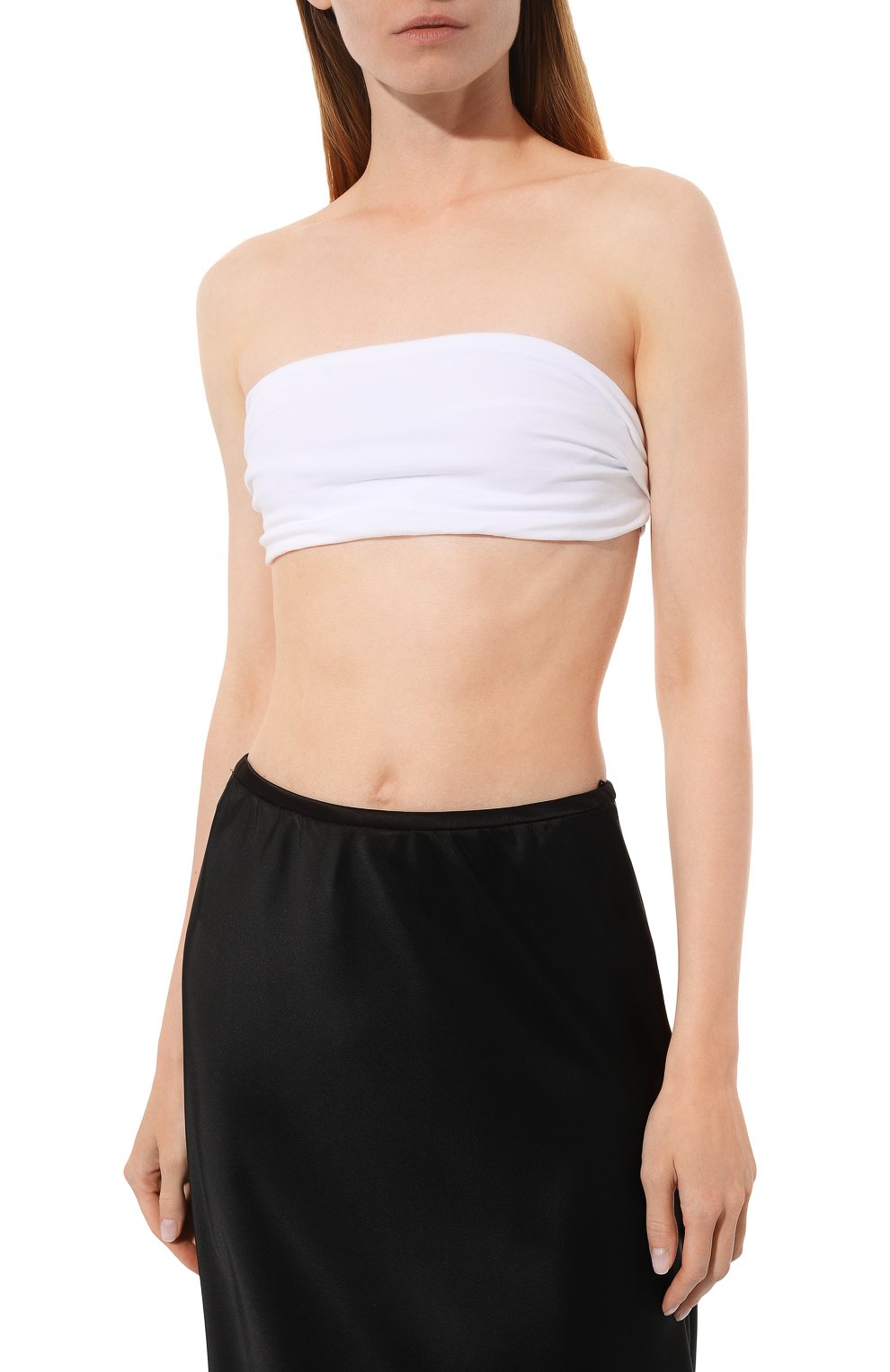 Хлопковый бра-топ BRUNELLO CUCINELLI, арт. MPT18B0130, фото 3