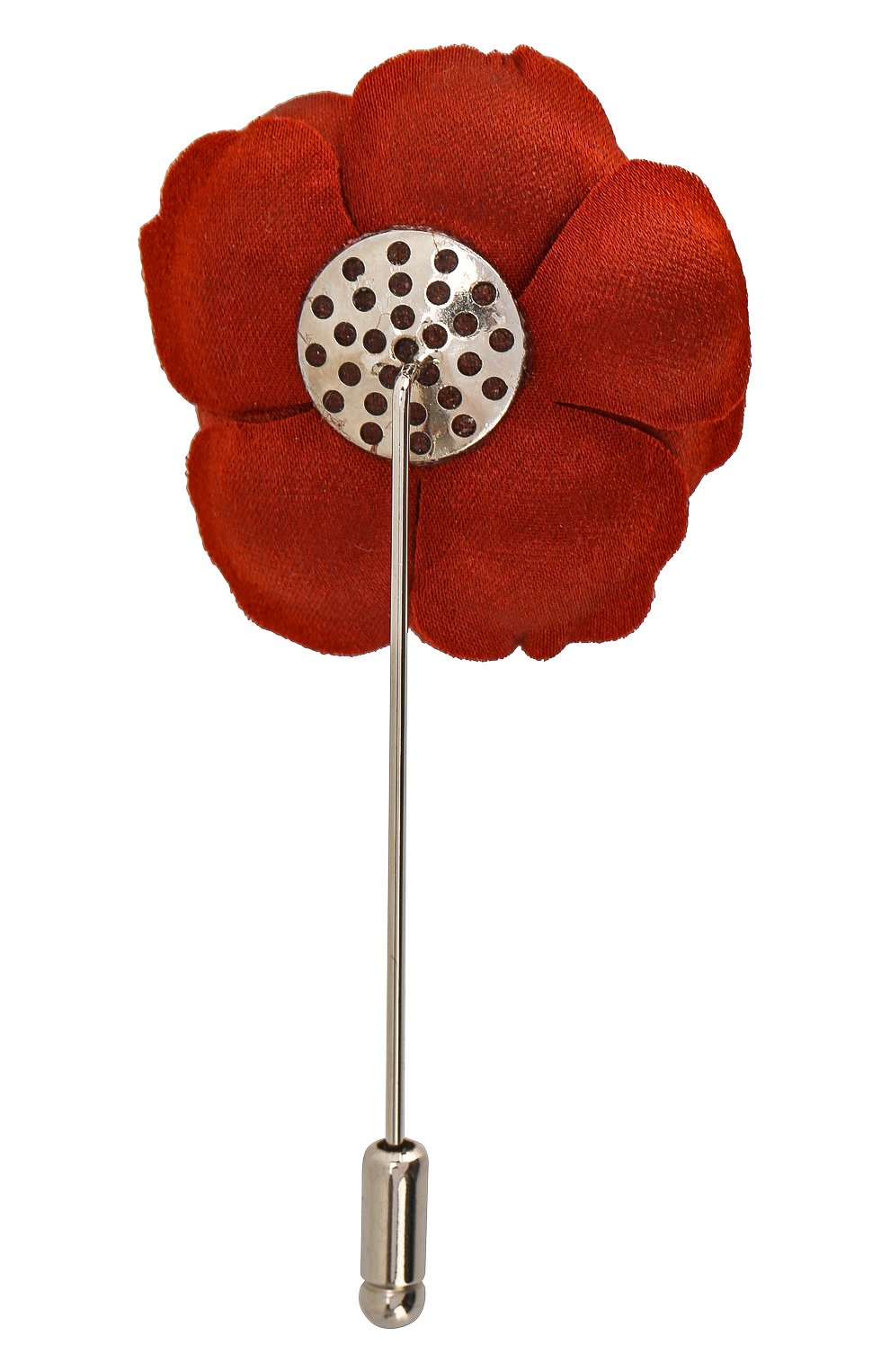 Брошь FLOWER ME красного цвета по цене 8800 руб., арт. ROSE-NS030010S, фото 2 Брошь FLOWER ME, арт. ROSE-NS030010S, фото 2