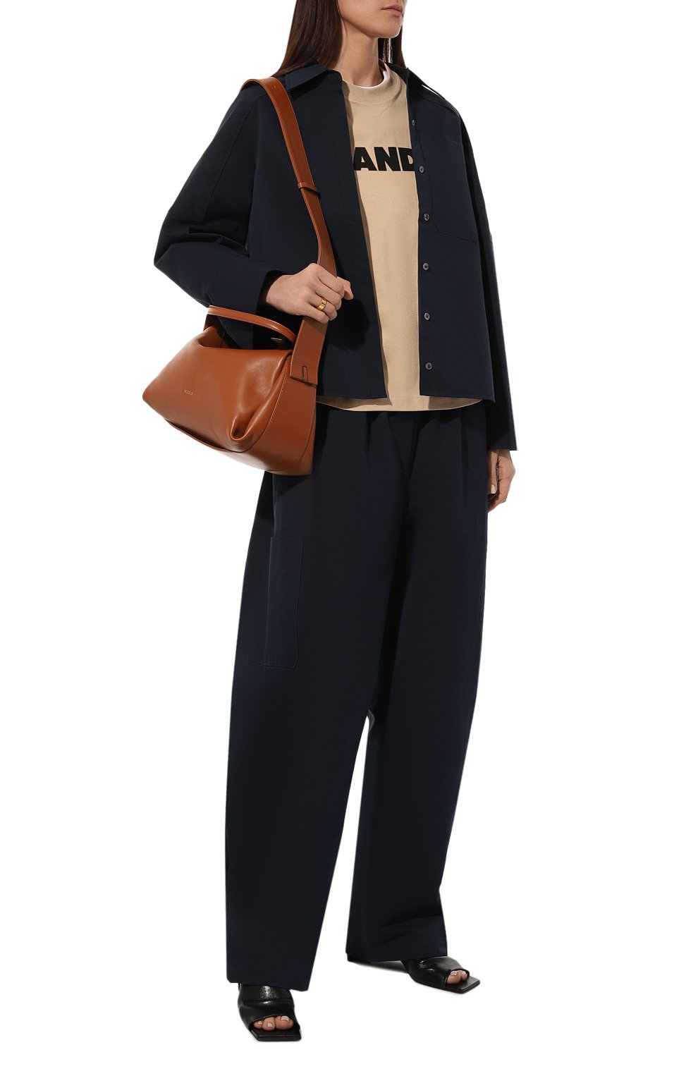 Хлопковая футболка JIL SANDER, арт. J02GC0001/J20215, фото 2