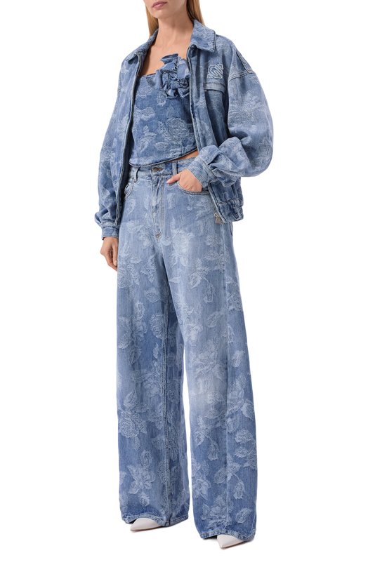 Джинсовая куртка Giuseppe di Morabito 06PSDNB096L 16305 Голубой  06PSDNB096L 16305 Фото 2