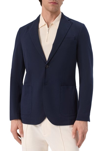 Хлопковый пиджак CIRCOLO 1901, арт. CN4660, фото 5