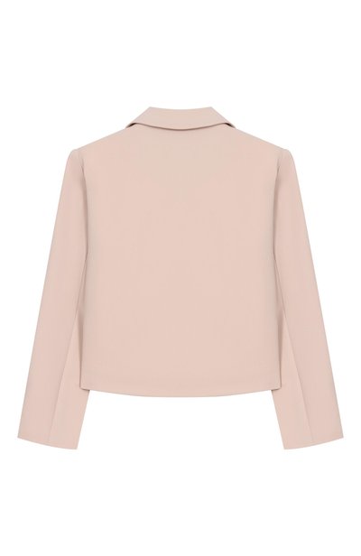Жакет ELIE SAAB JUNIOR светло-розового цвета по цене 66800 руб., арт. EFGC024/TS0802, фото 2 Жакет ELIE SAAB JUNIOR, арт. EFGC024/TS0802, фото 2