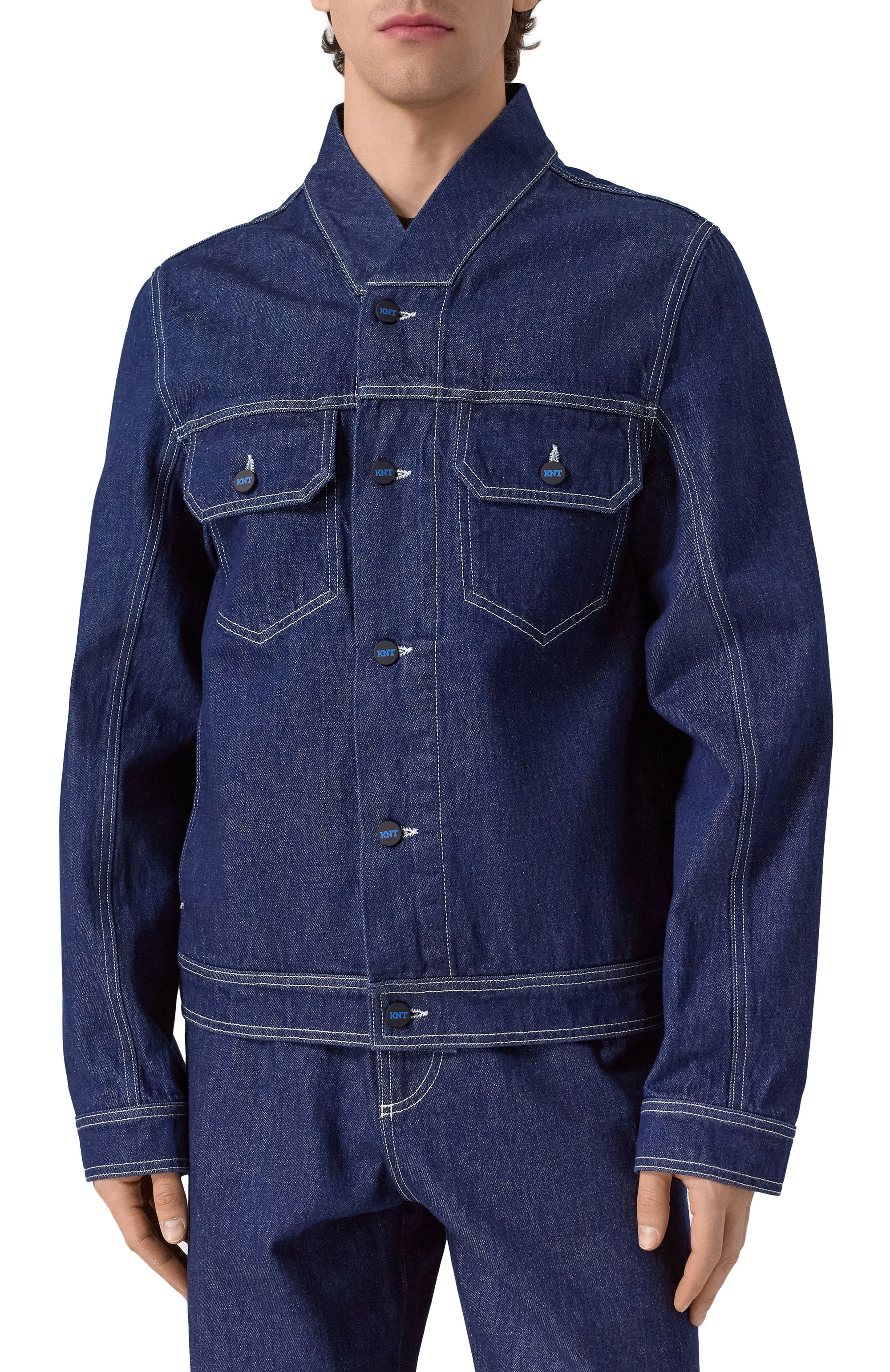 Джинсовая куртка KITON, арт. UGK103K0754F01, фото 3