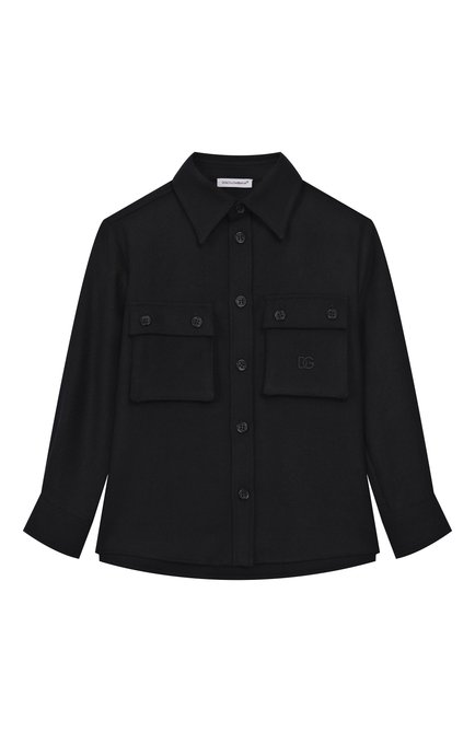 Рубашка из вискозы и шерсти DOLCE & GABBANA, арт. L44S20/G7PLH/2-6