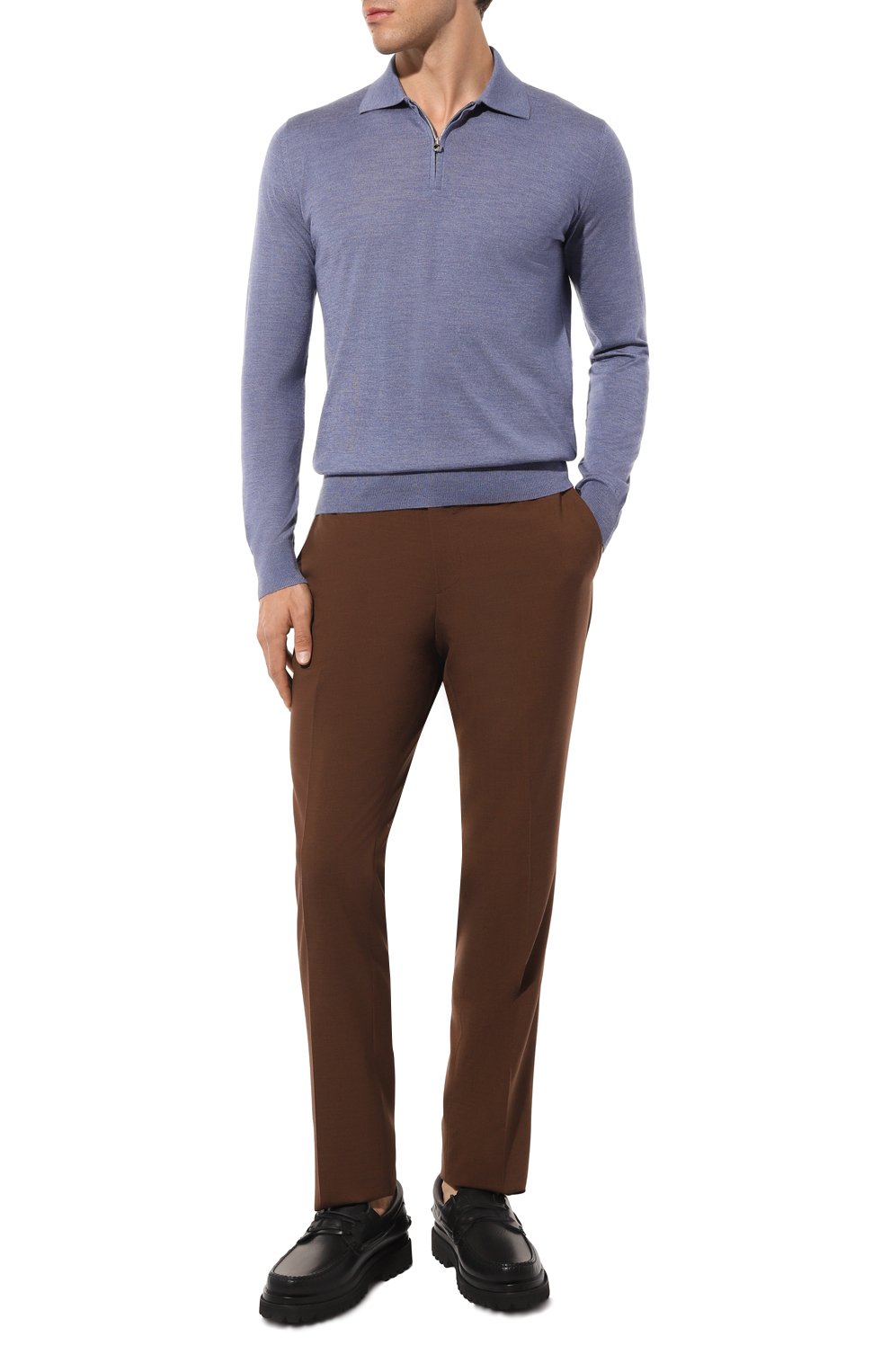 Поло из кашемира и шелка STEFANO RICCI, арт. KE03500P30/E23345, фото 2