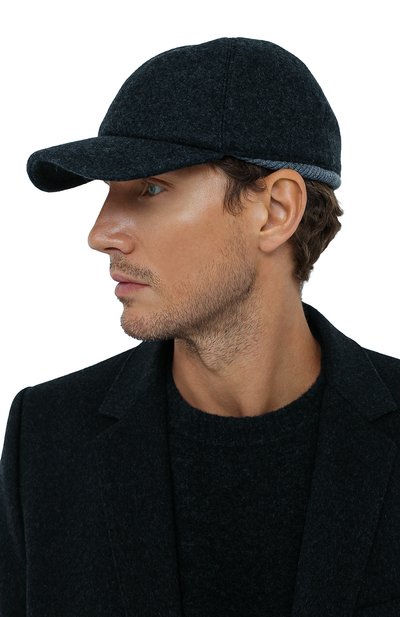 Кашемировая бейсболка FEDELI, арт. 5UI00806, фото 2