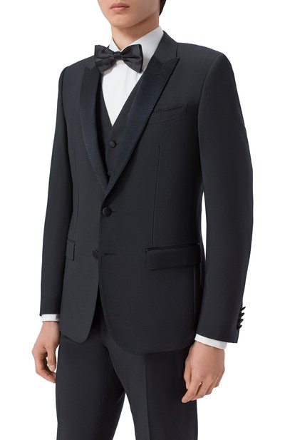 Мужской шерстяной смокинг-тройка DOLCE & GABBANA, арт. GK2WMT/FU2Z8