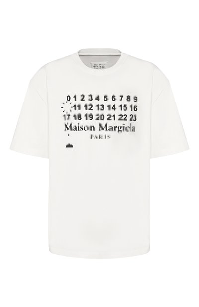 Хлопковая футболка MAISON MARGIELA, арт. S30GC0673/S23548, фото 1