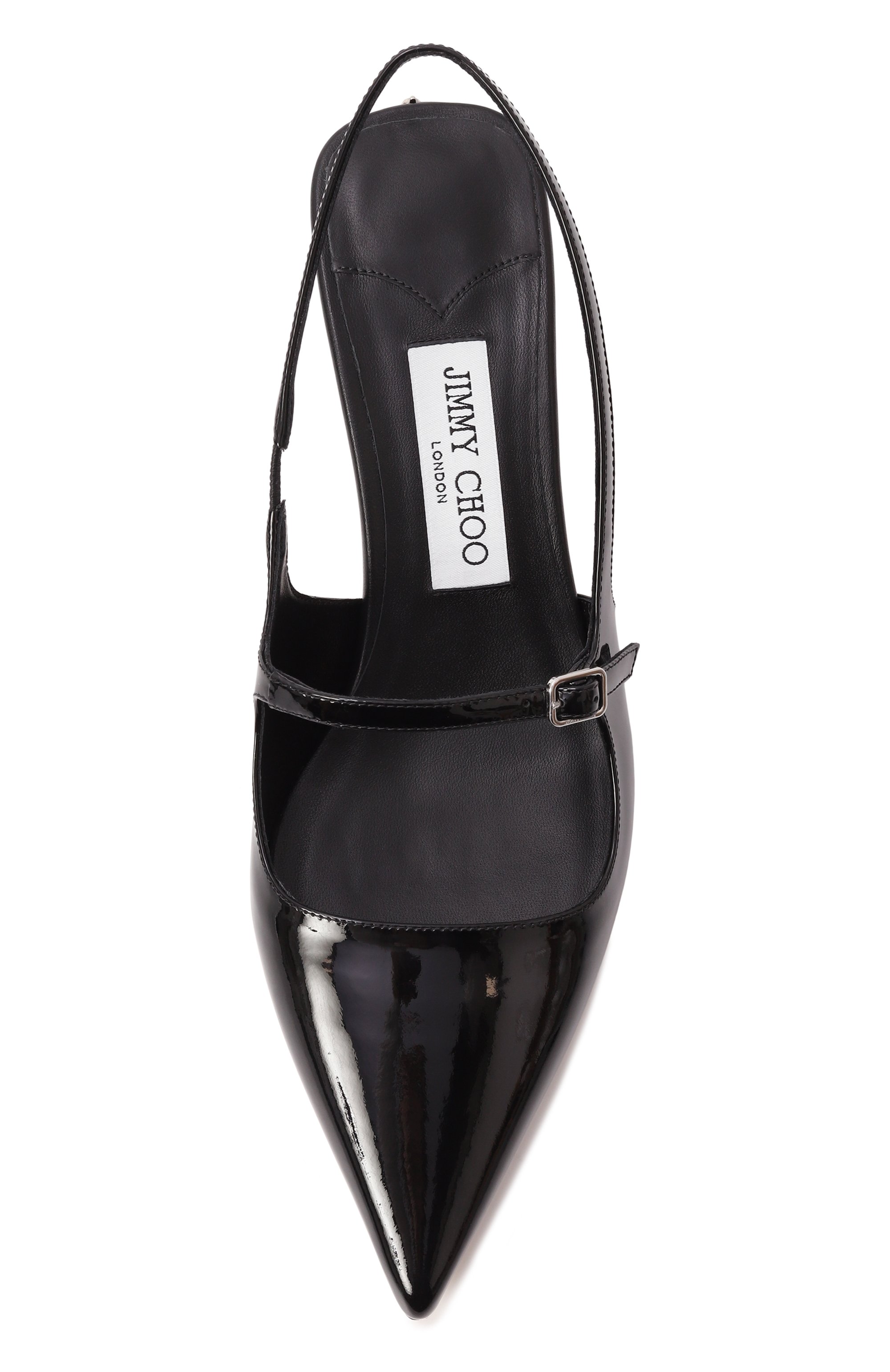 Кожаные туфли didi 45 JIMMY CHOO, арт. DIDI 45/PAT, фото 6