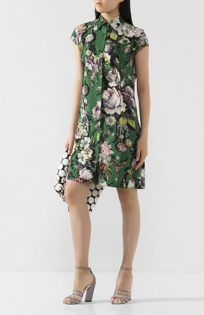 Хлопковое платье DRIES VAN NOTEN, арт. 201-11009-9400, фото 2