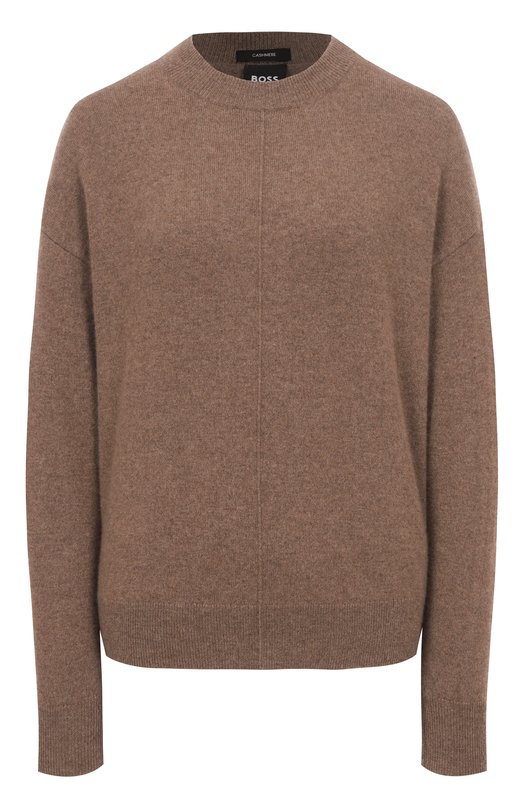 Кашемировый пуловер BOSS 50547883 Коричневый 50547883