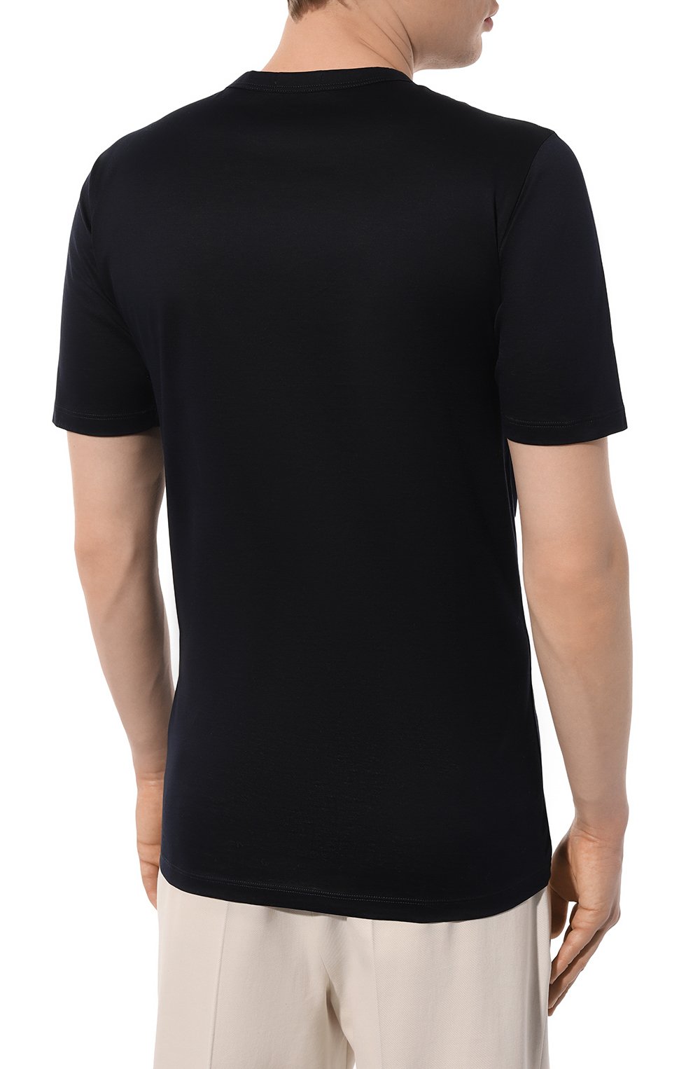Хлопковая футболка ZILLI, арт. MMA009M0110V00000, фото 4
