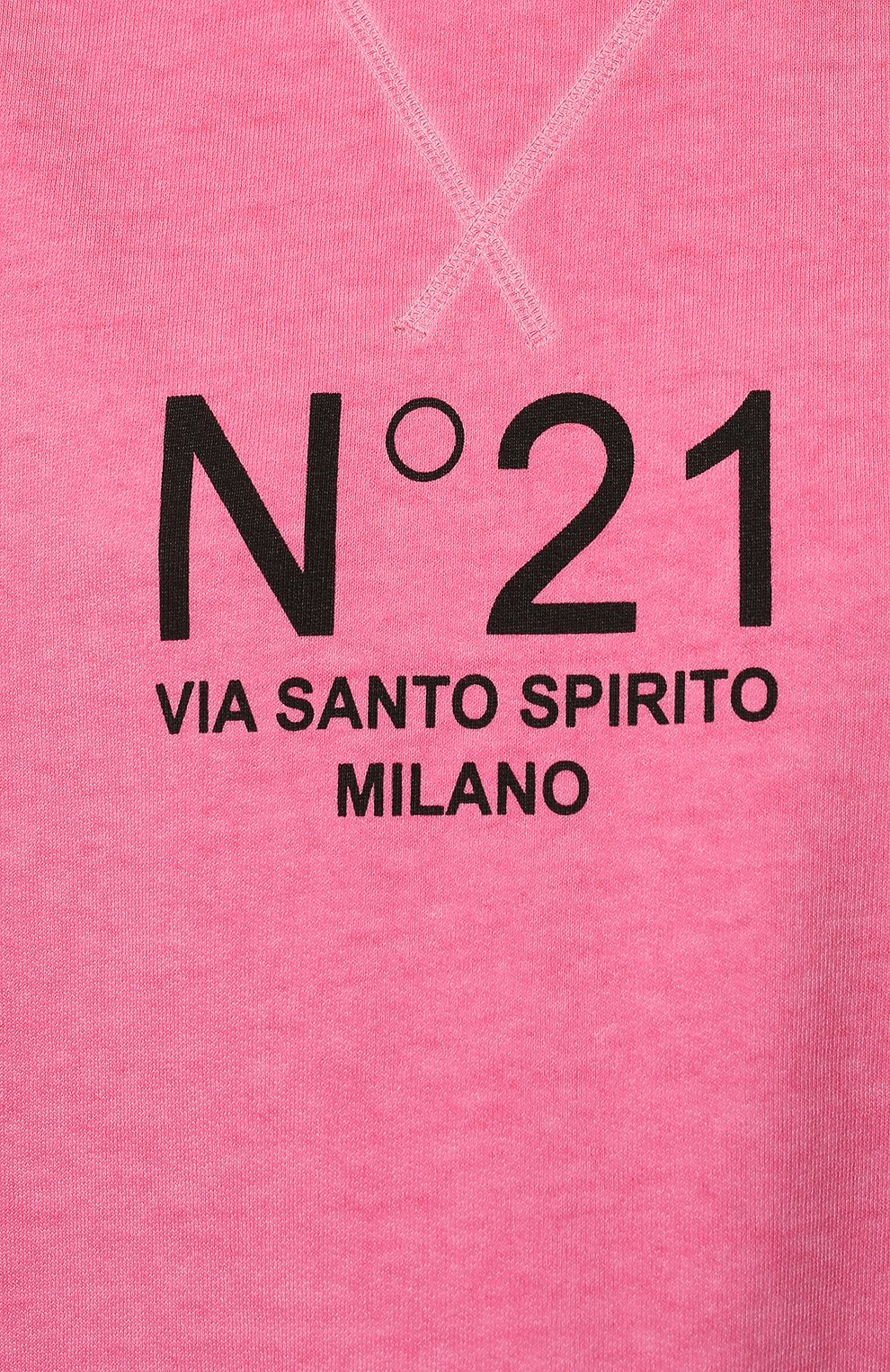 Хлопковый свитшот N21, арт. 22I N2M0/E031/6326, фото 5