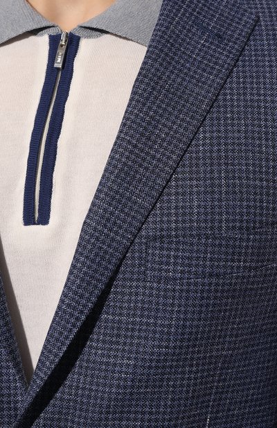 Шерстяной пиджак CORNELIANI, арт. 93X002-9316208, фото 5