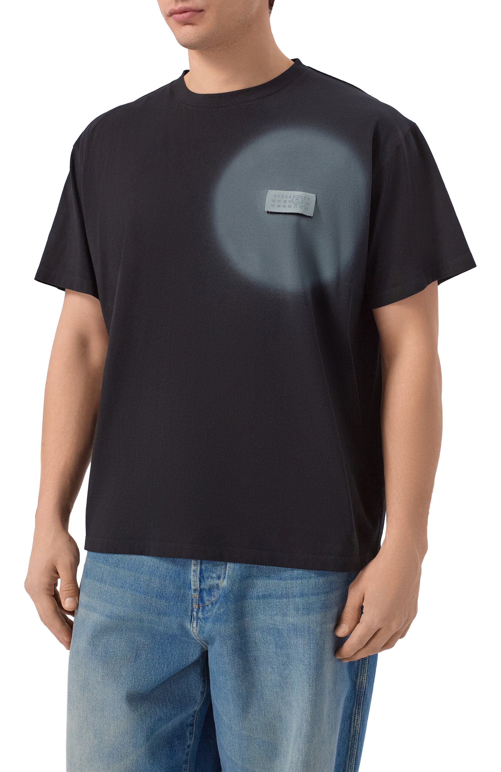 Хлопковая футболка MM6, арт. SH0GC0067/M20048, фото 3