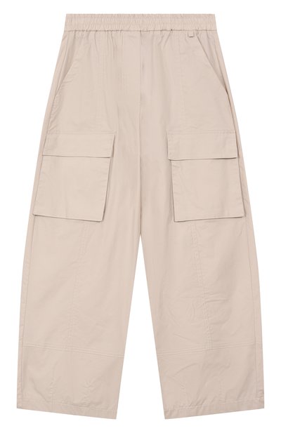 Хлопковые брюки-карго MONNALISA, арт. 41E406