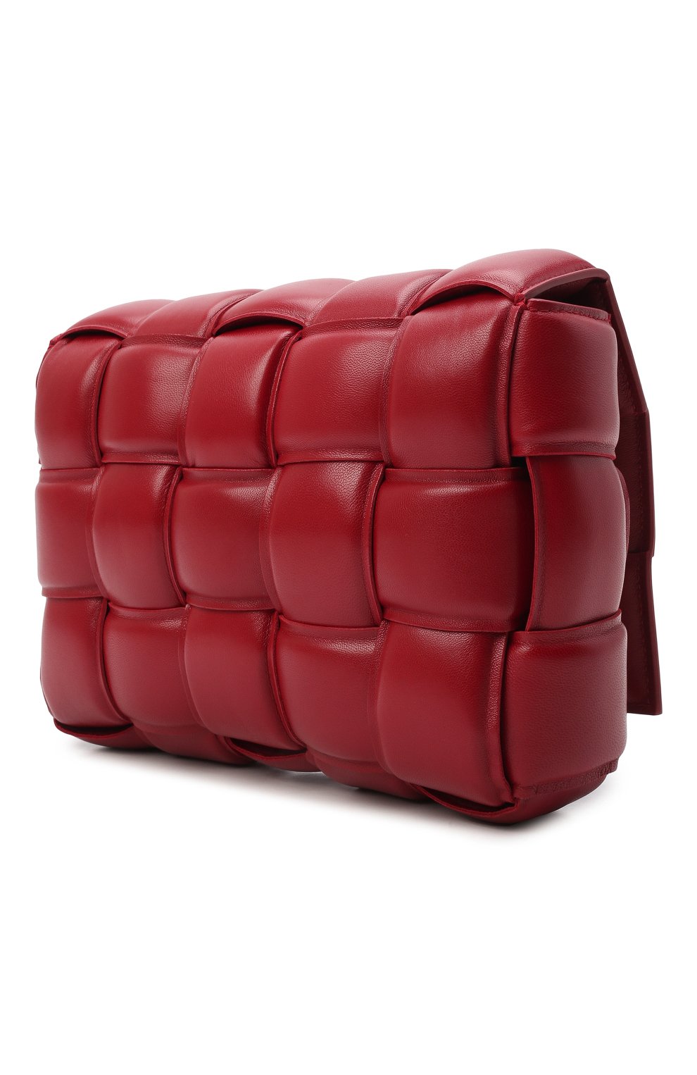 Сумка padded cassette BOTTEGA VENETA красного цвета по цене 523000 руб., арт. 591970/VCQR1, фото 4 Сумка padded cassette BOTTEGA VENETA, арт. 591970/VCQR1, фото 4