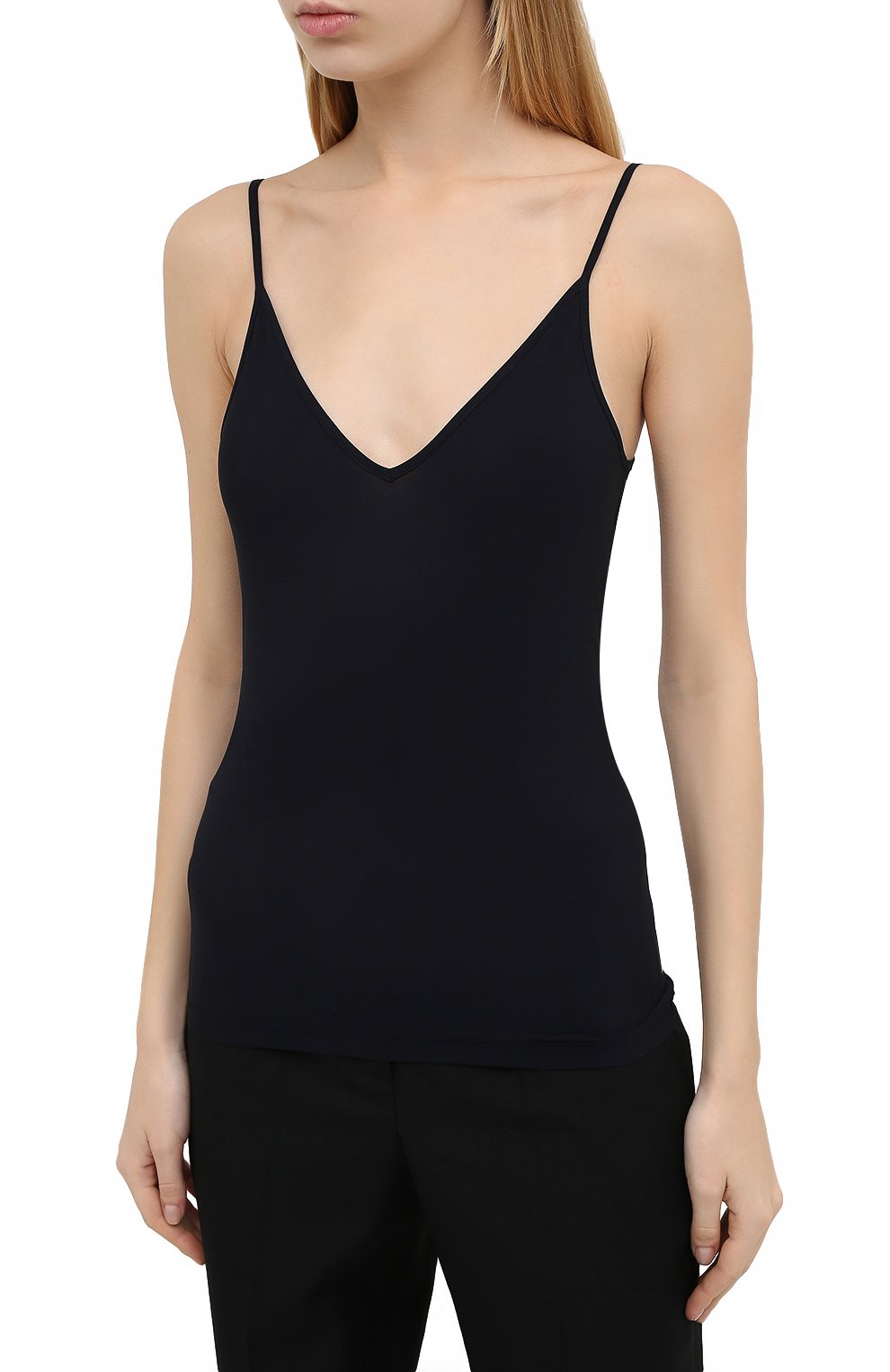 Топ JIL SANDER черного цвета по цене 16850 руб., арт. JSCQ705046-WQ477108, фото 3 Топ JIL SANDER, арт. JSCQ705046-WQ477108, фото 3