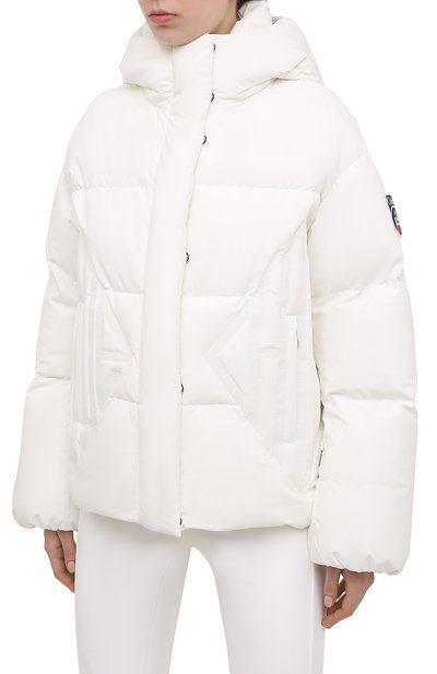 Пуховая куртка chloé x fusalp CHLOÉ белого цвета по цене 229500 руб., арт. Y1033, фото 3 Пуховая куртка chloé x fusalp CHLOÉ, арт. Y1033, фото 3
