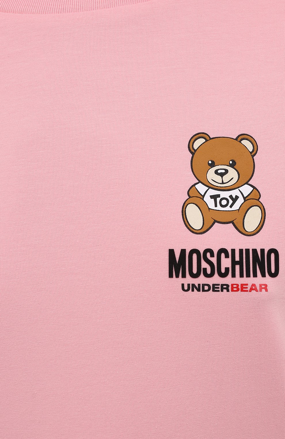 Хлопковая футболка MOSCHINO, арт. A1910/9021, фото 5