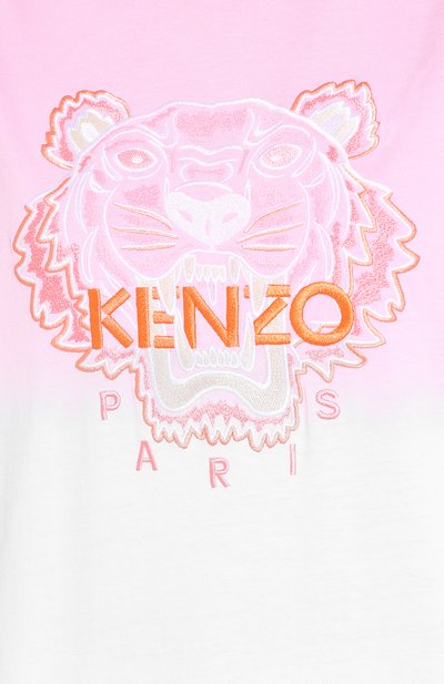 Хлопковая футболка KENZO, арт. FA52TS9574YG, фото 5